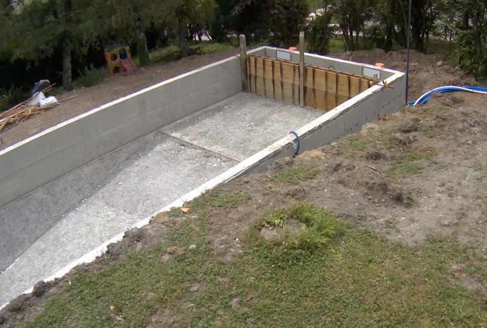 Construction piscine près de Grenoble
