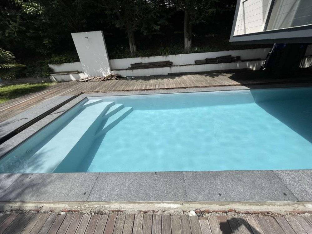 Rénovation d'une piscine sur la commune de Montchaboud
