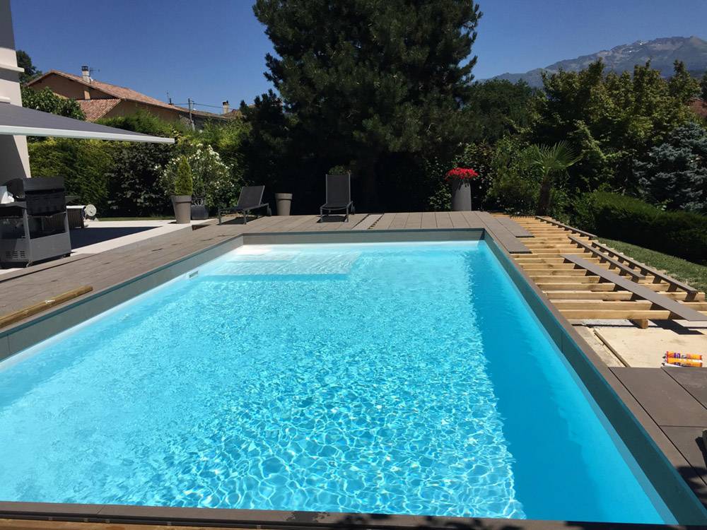 Liner piscine près de Grenoble